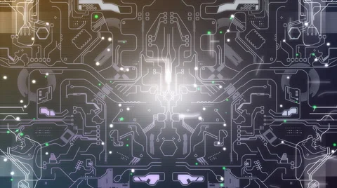 Board, circuit, electronic, engineering, technology Video stock 52759939