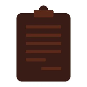 Board for coffee cafe in solid style 스톡 일러스트