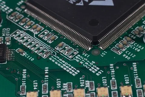 Board of the computer system 스톡 사진