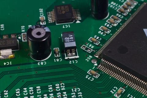 Board of the computer system 스톡 사진