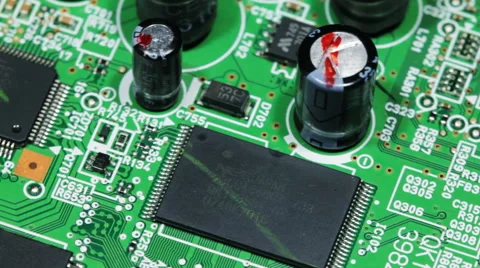 The Board Of The Digital Outputs 1 Video stock 59158762