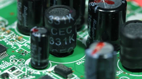 The Board Of The Digital Outputs 2 Stock Footage 59158749