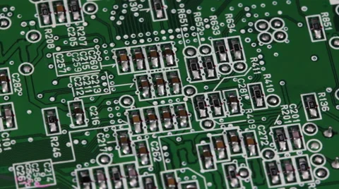 The Board Of The Digital Outputs 3 Video stock 59121094