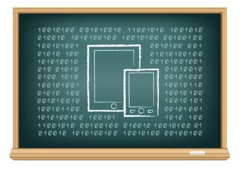 Board electronic Gadgets Illustration