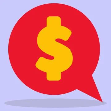 A board with a financial schedule. Presentation stand. Stock Illustration