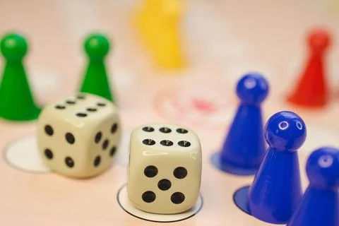 Board game close Stock Photos