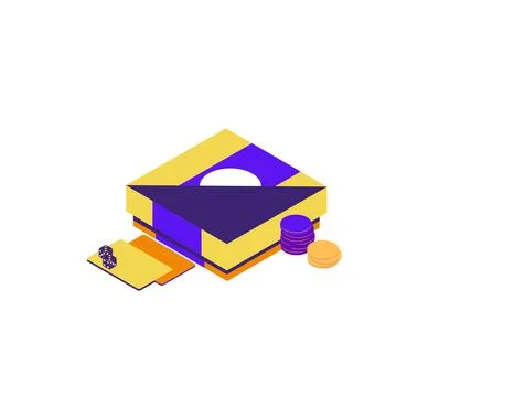 Board game flat icons Stock Illustration