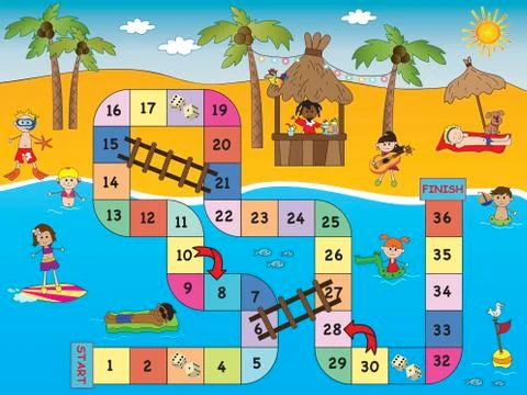 Board game Stock Illustration