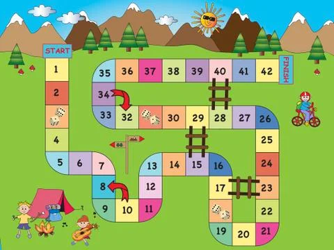 Board game Stock Illustration