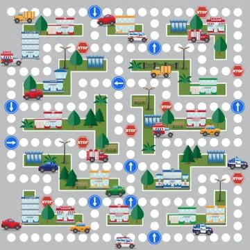 Board game. Stock Illustration