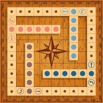 Board game. Stock Illustration