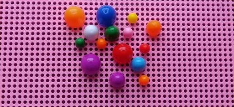 Board game - a mosaic for the development of mental and creative abilities of 스톡 사진