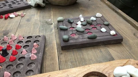 Board game of the past Video stock 77092312