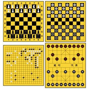 Board games Stock Illustration