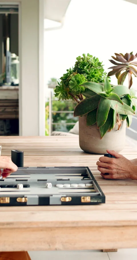 Board games, laughing and playing with women in home together for bonding or Stock Footage 336737038