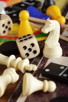 Board games Stock Photos