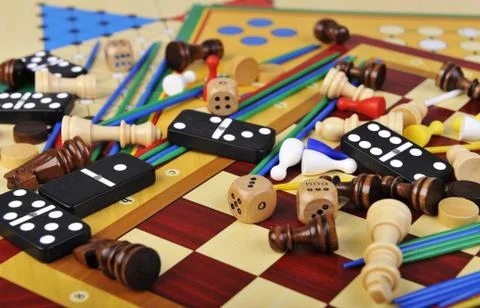 Board games Foto stock