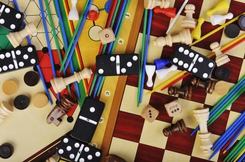 Board games Foto stock