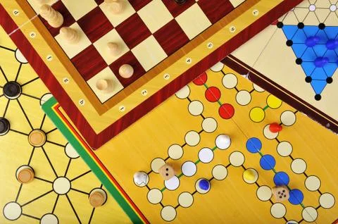 Board games Stockfoto's