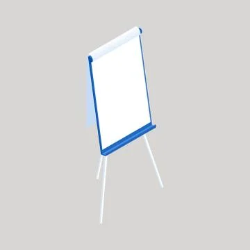 Board on a gray background. Vector illustration Stock Illustration