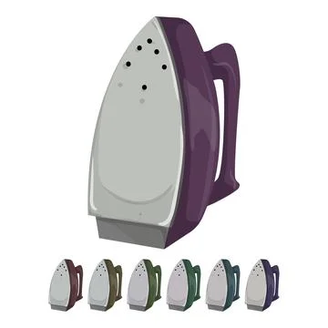 Board iron laundry cartoon vector graphic Stock Illustration