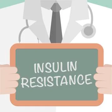 Board nsulin Resistance Stock Illustration