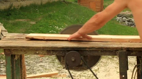 Board sawmill Video stock 824288