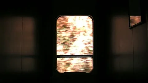 On board steam train Stock Footage 10857079