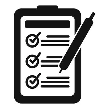 Board task schedule icon simple vector. Person event イラスト素材