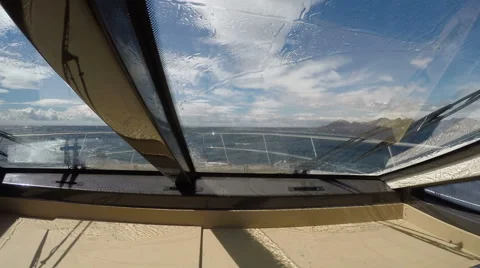 On board view of a boat navigating on choppy sea Stock Footage 67496614