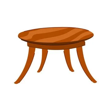 Board wood table cartoon vector illustration Ilustración de archivo