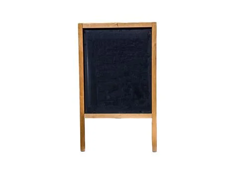 Board with wooden frames on which various messages can be written Фото