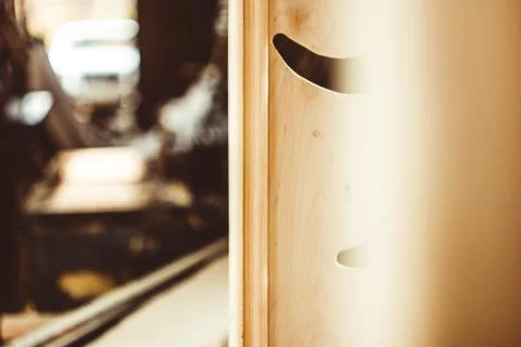 Board in the workshop Stock Photos