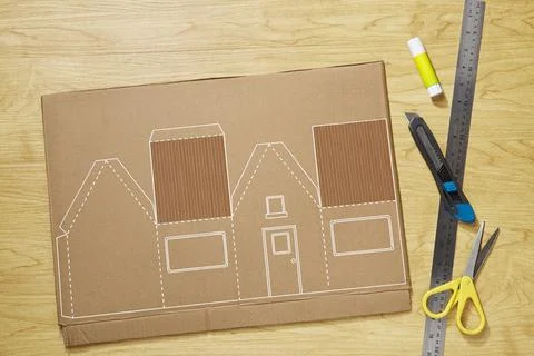 BoardCraft on the table Stock Photos