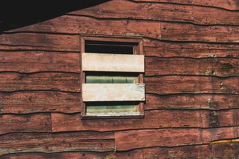 Boarded Up Window Stock Photos