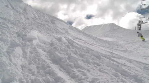 Boarder slash Stock Footage 2215269