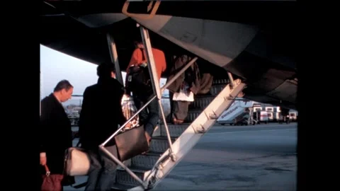 Boarding the Aircraft Video stock 276292364