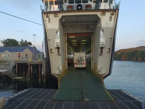 Boarding a Calmac Ferry Video stock 81522056