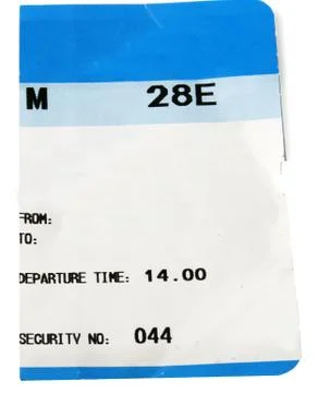 Boarding card Stock Photos