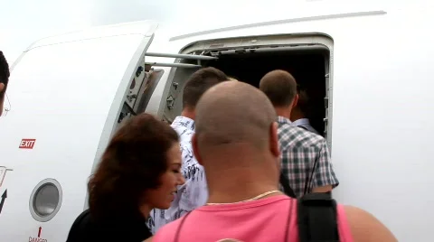 Boarding Stock Footage