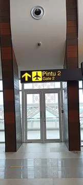 Boarding gate Stock Photos