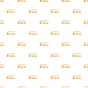 Boarding pass pattern creating seamless travel background Stock Illustration