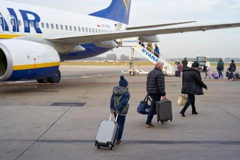 Before boarding Stock Photos