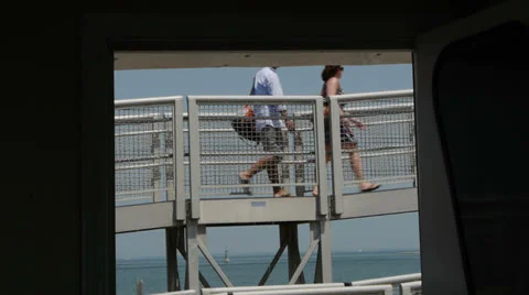 Boarding Ramp Video stock 25887232