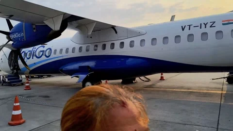 Boarding Small Airplane Stock Footage 316745667