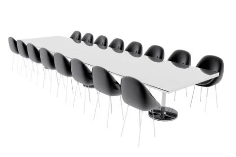 Boardroom table Illustrazione stock