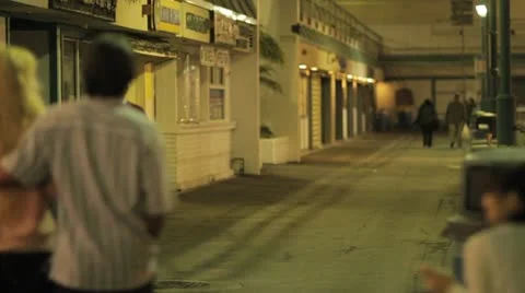 Boardwalk Stock Footage 22221723