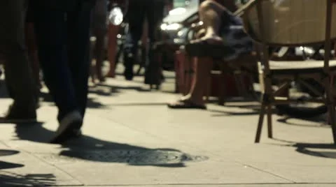 Boardwalk Scenes Stock Footage 11441523