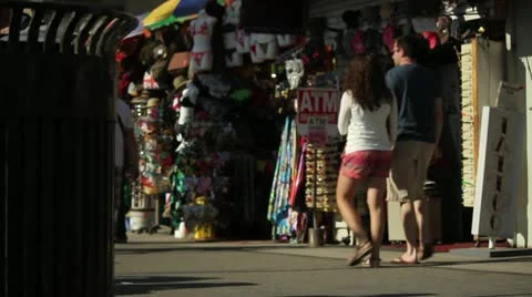 Boardwalk Scenes Stock Footage 11441667