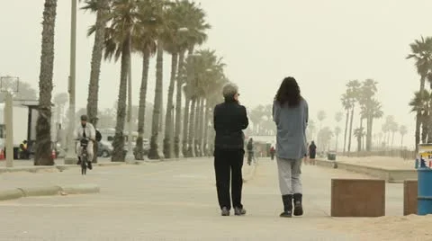 Boardwalk Scenes Stock Footage 11442194